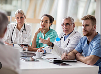 Medical staff meeting